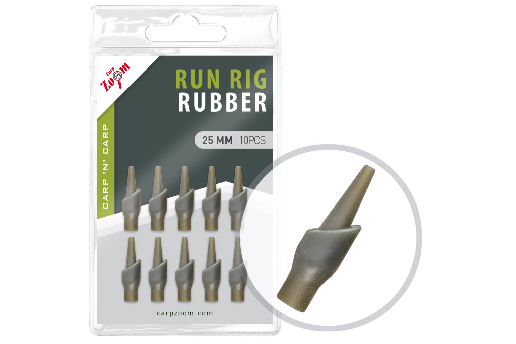 Carp Zoom Run Rig Rubber, 25 mm, 10 pcs