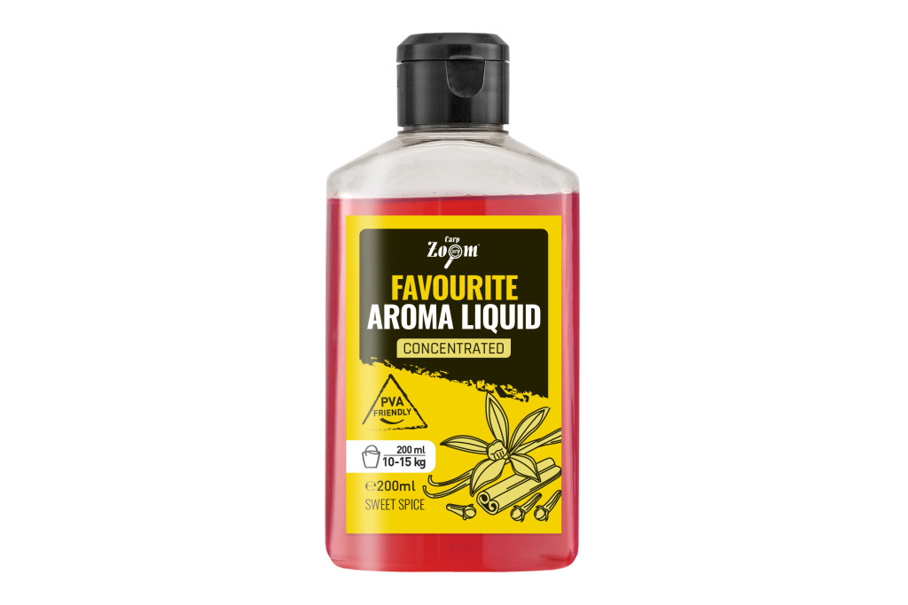 Carp Zoom Favourite Aroma Liquid, 200 ml, sweet spice