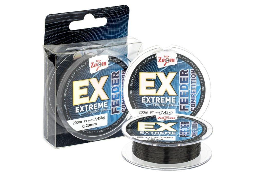 Extreme fishing line (black), 0,19mm, 5,70kg, 200m