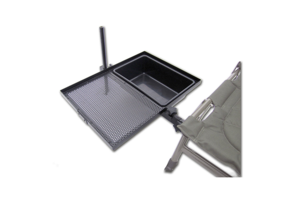 Feeder Competition Székre szerelhető csalitartó tálca és tál, 23,6 x 33,6 cm