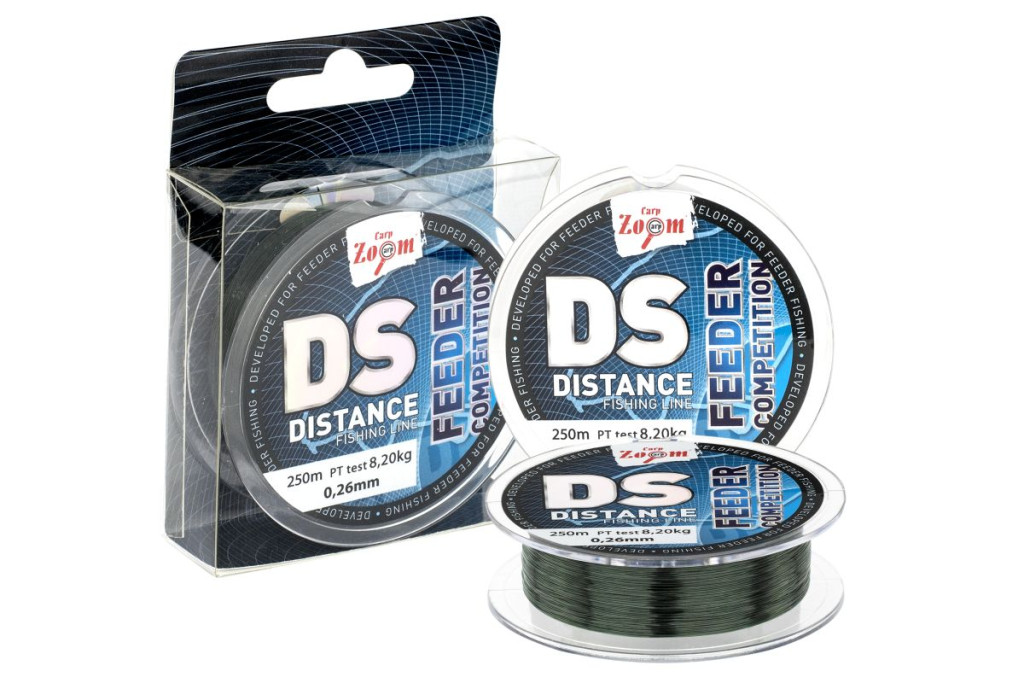 Distance fishing line (green), 0,26mm, 8,20kg, 250m