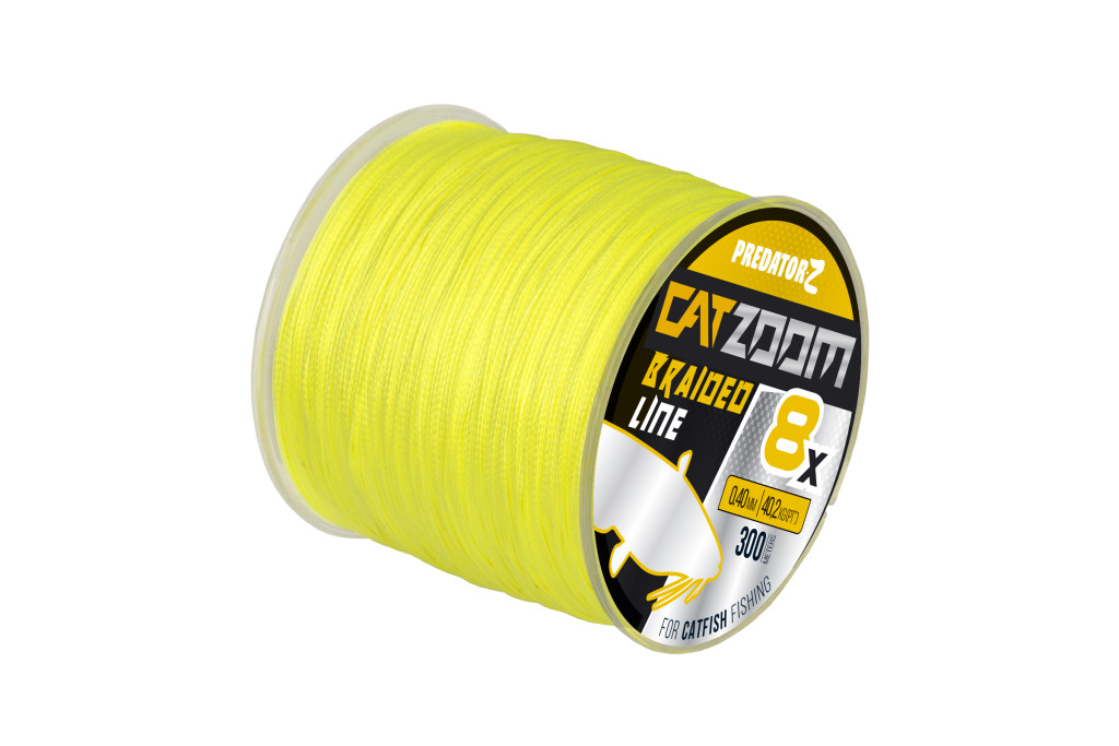 Catzoom 8X fonott zsinór, 0,60 mm, 300 m, 61,0 kg