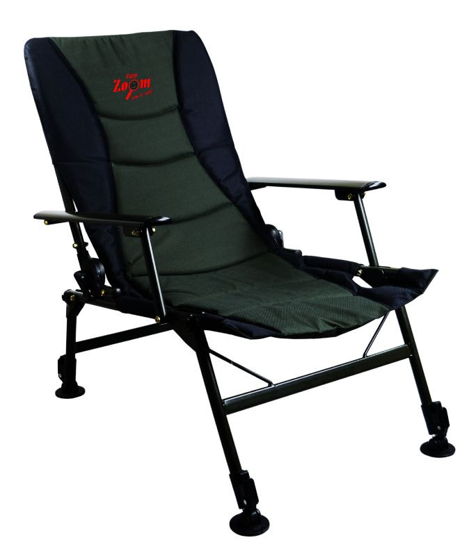 Carp Zoom N2 Comfort Fishing Chair with Armrests, 50x50x35/88 cm