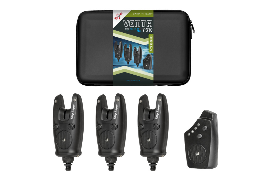 Carp Zoom Venta-Y310 3+1 Bite Alarm Set