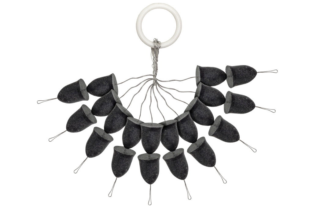 Predator-Z Catzoom Bullet Float Stopper, o8 mm, 10mm, black, 20pcs