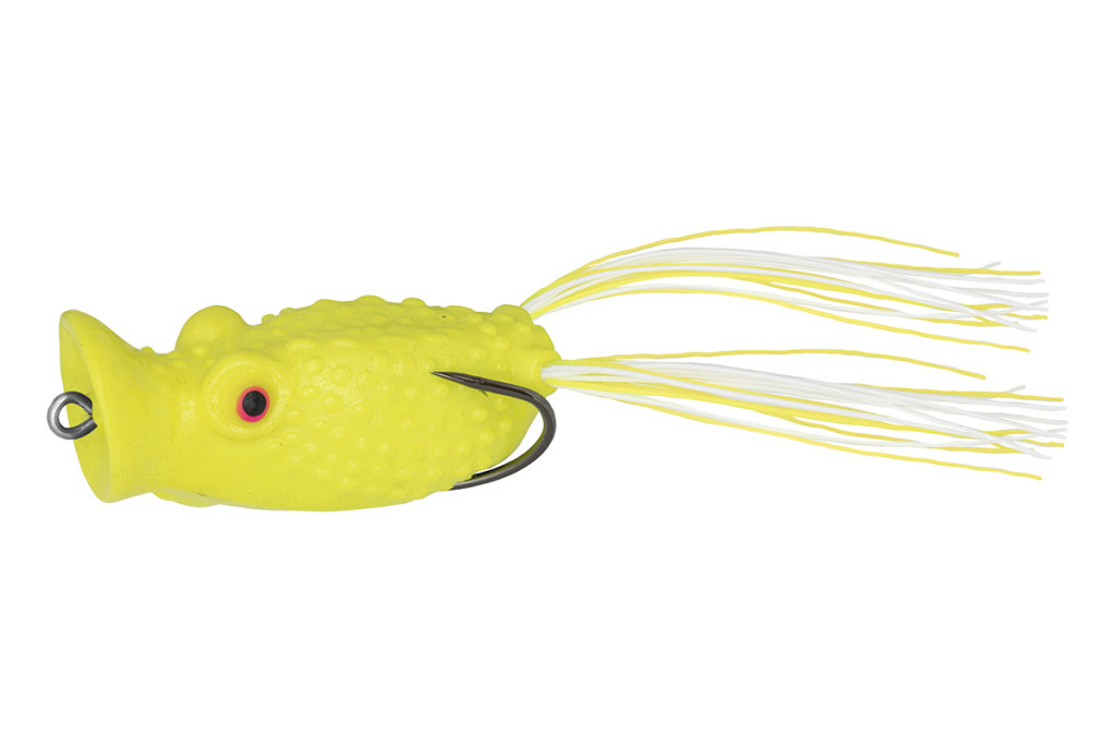 Predator-Z Popper Frog bekautanzat, 6 cm, 16 g, yellow