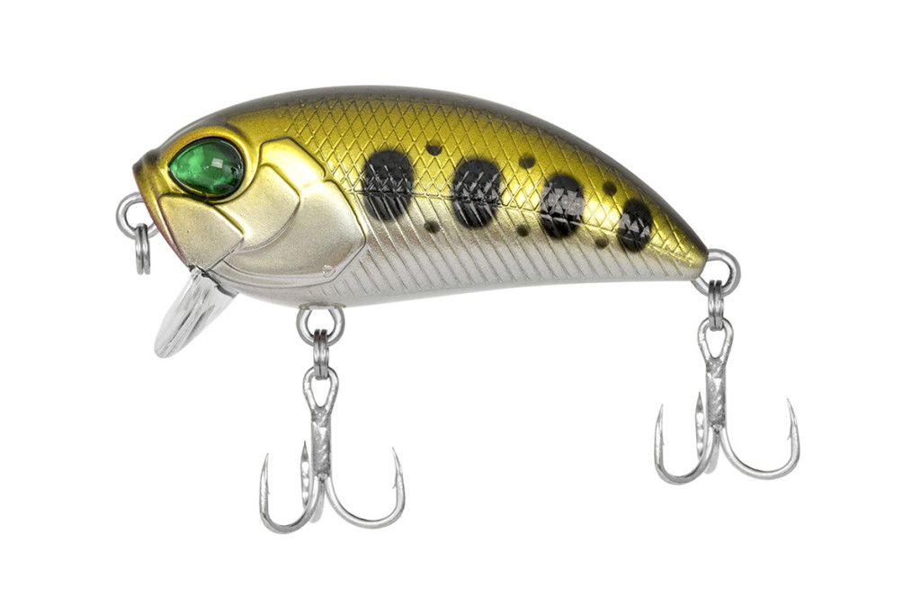 Predator-Z Angry Crank wobbler, 5 cm, 8 g, yellow, white, black, uszo