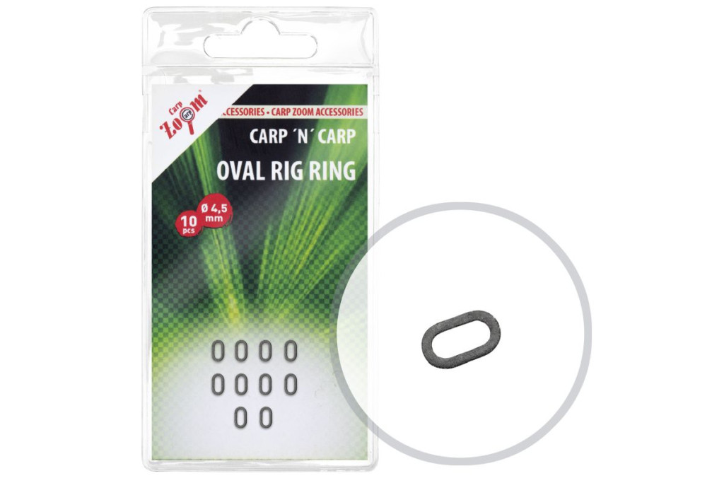 Oval Rig Ring, 4,5mm, 10pcs