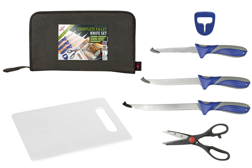 Carp Zoom Complete Fillet Knife Set