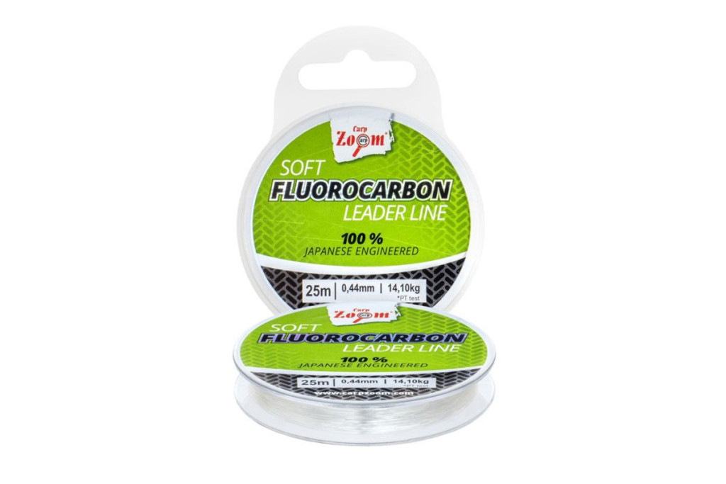 Carp Zoom Lagy fluorocarbon eloke zsinor, o 0,44 mm, 25 m, 14,1 kg