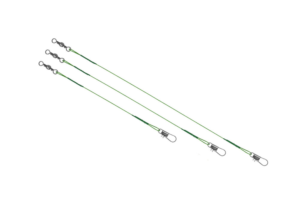 Predator-Z Drótelőke szett (1x7), 14 kg, zöld, 50 db