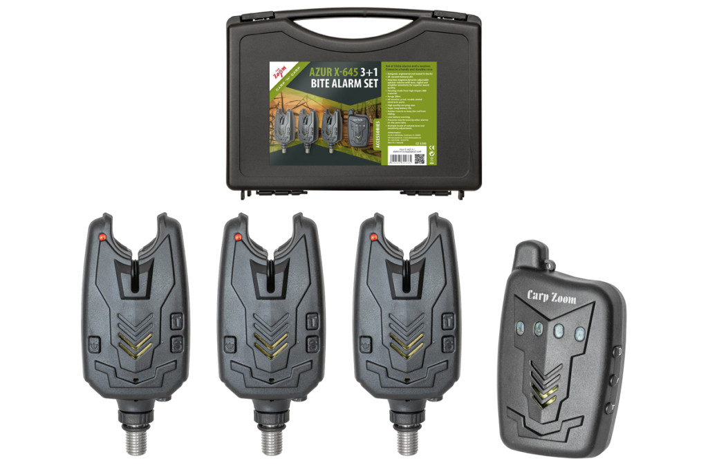 Carp Zoom Azur X-645 Bite Alarm Set