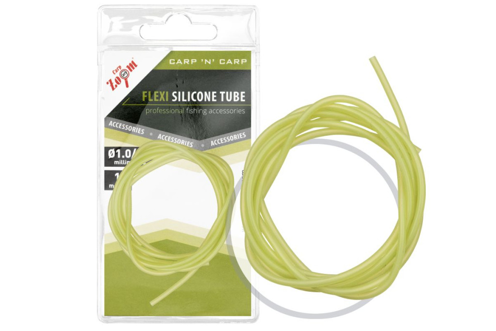 FLEXI Silicone Tube, Ø1,0/2,0mm, 1m, green