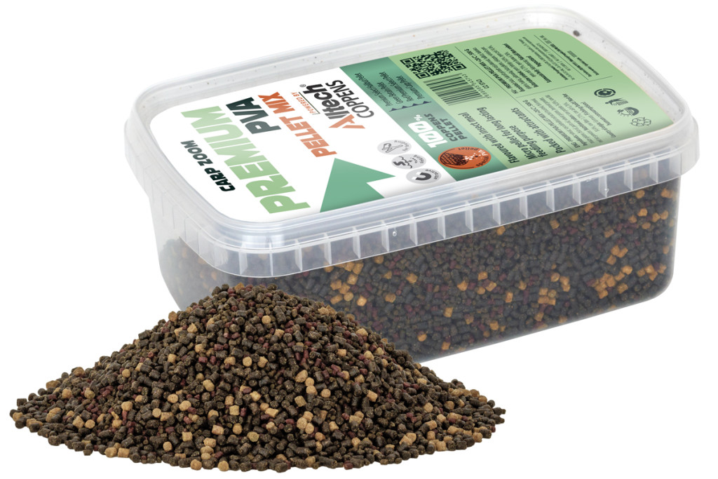 Carp Zoom Premium PVA Pellet Mix +20 C°, halas, 500 g