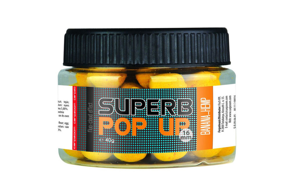 Carp Zoom Superb floating boilie, mussel, 40 g