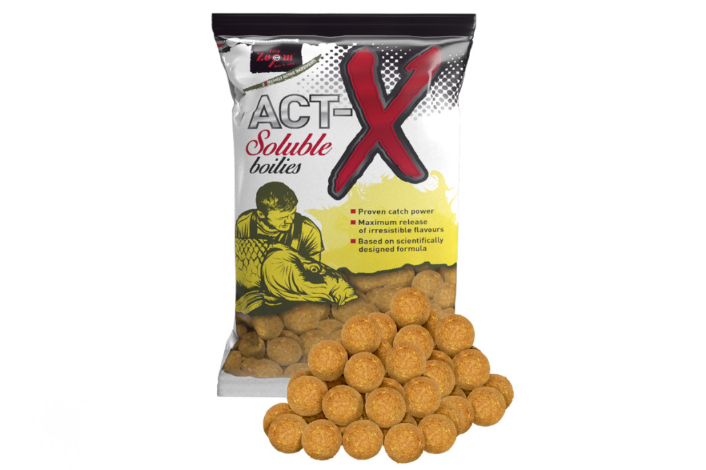 Act-X Soluble Boilie, mango, 800 g