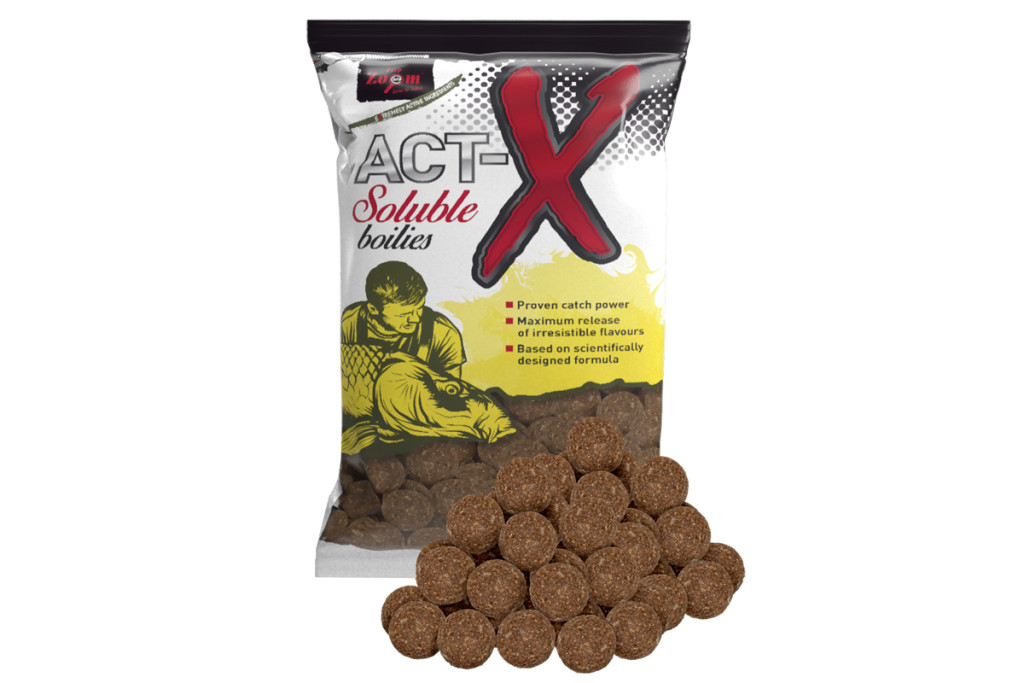 Act-X Soluble Boilie, vanila-tigernut, 800 g