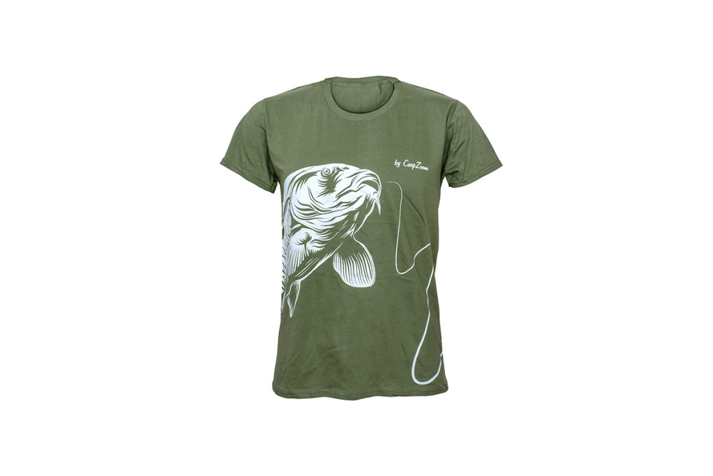 Carp Zoom Pamut póló, XL, zöld