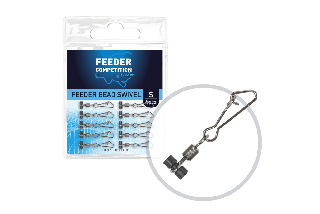 Feeder Competition Feeder Bead Swivel L, 5 pcs