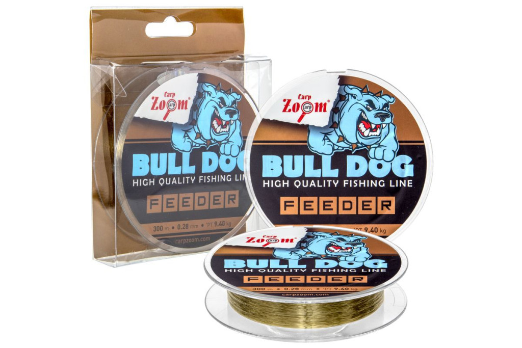 Carp Zoom Bull-Dog Feeder horgászzsinór, o 0,22 mm, 300 m, 6,4 kg, barna