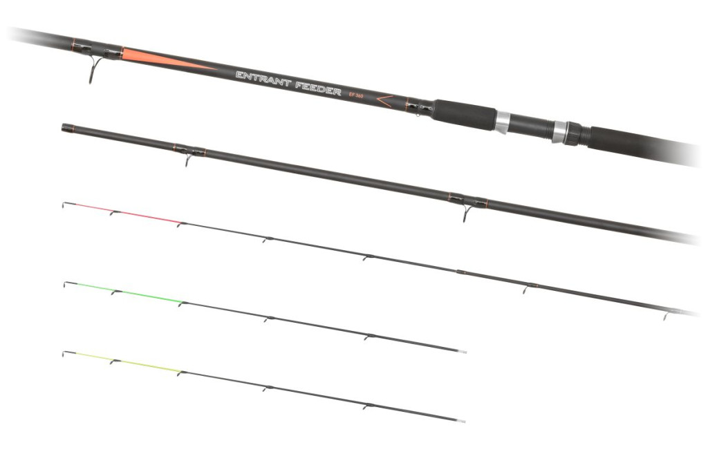 Carp Zoom Entrant Feeder fishing rod, 390 cm, 70-140 g, 3+3 section