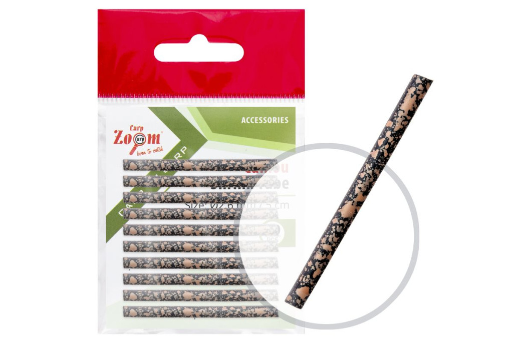 Camou Shrink Tube, 2,0mm, 5cm, 10pcs