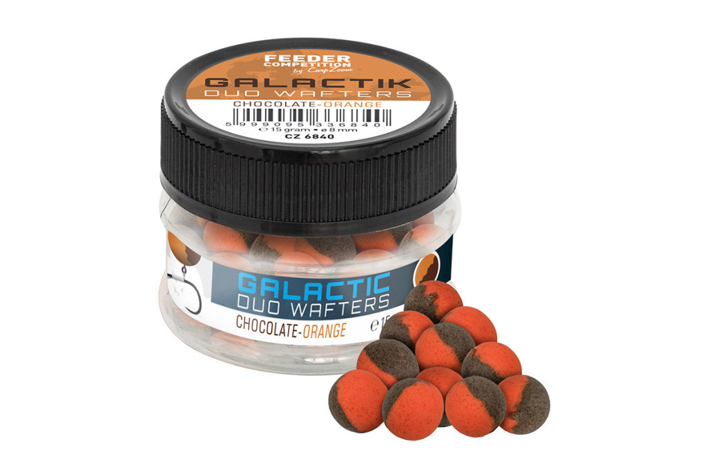 Galactic Duo Wafters, 8mm, 15g, chocolate-orange
