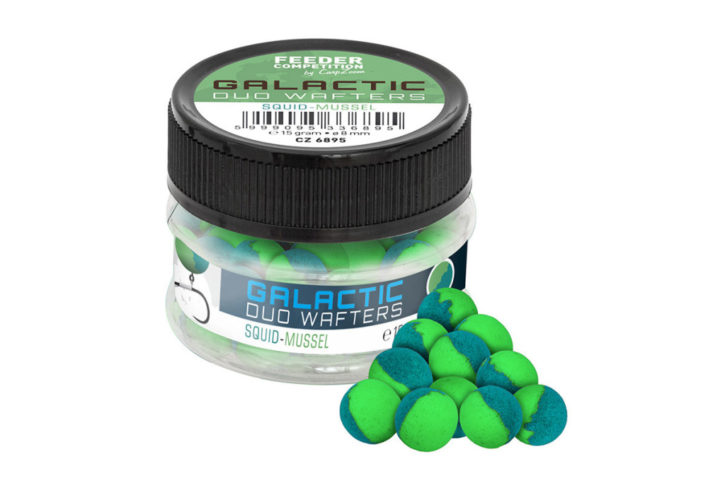 Galactic Duo Wafters, 8mm, 15g, squid-mussel