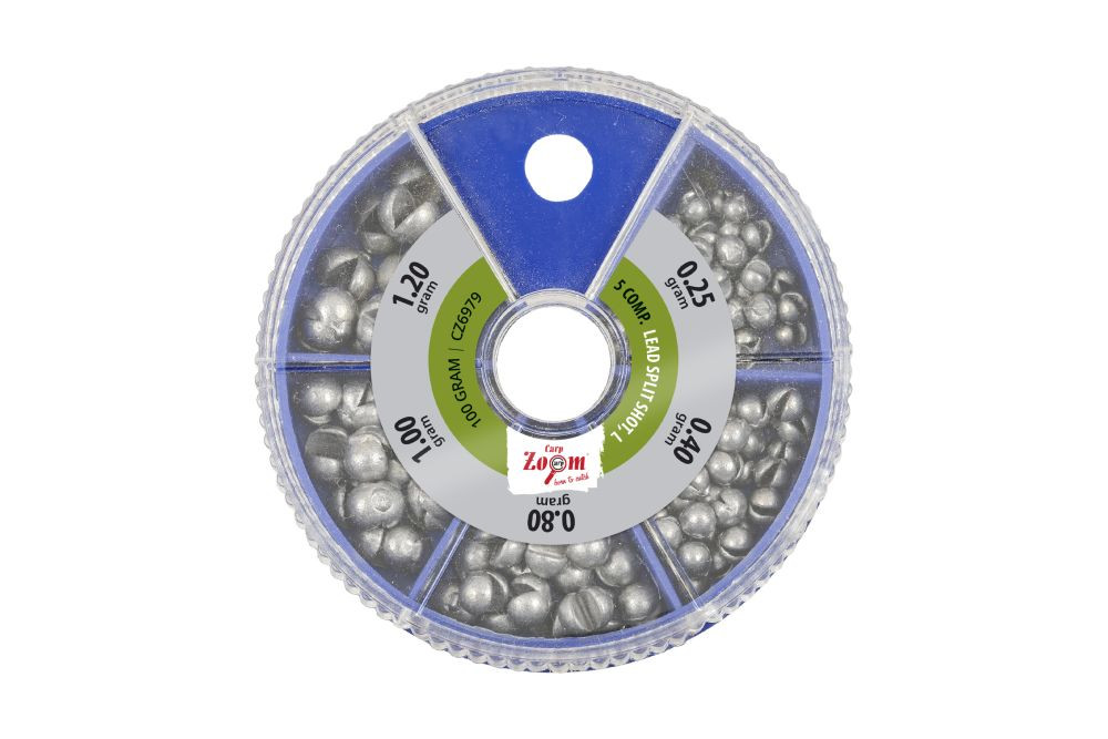 Carp Zoom 5 Comp. Lead Split Shot, L, 100g