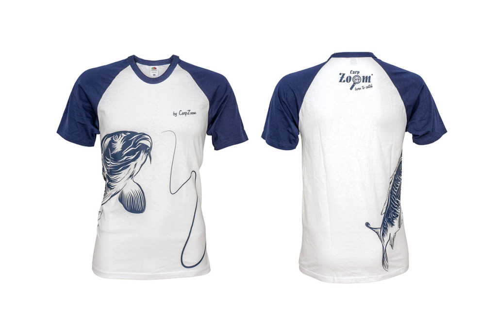 Carp Zoom Short Sleeve Limited Edition whiite-blue t-shirt, L