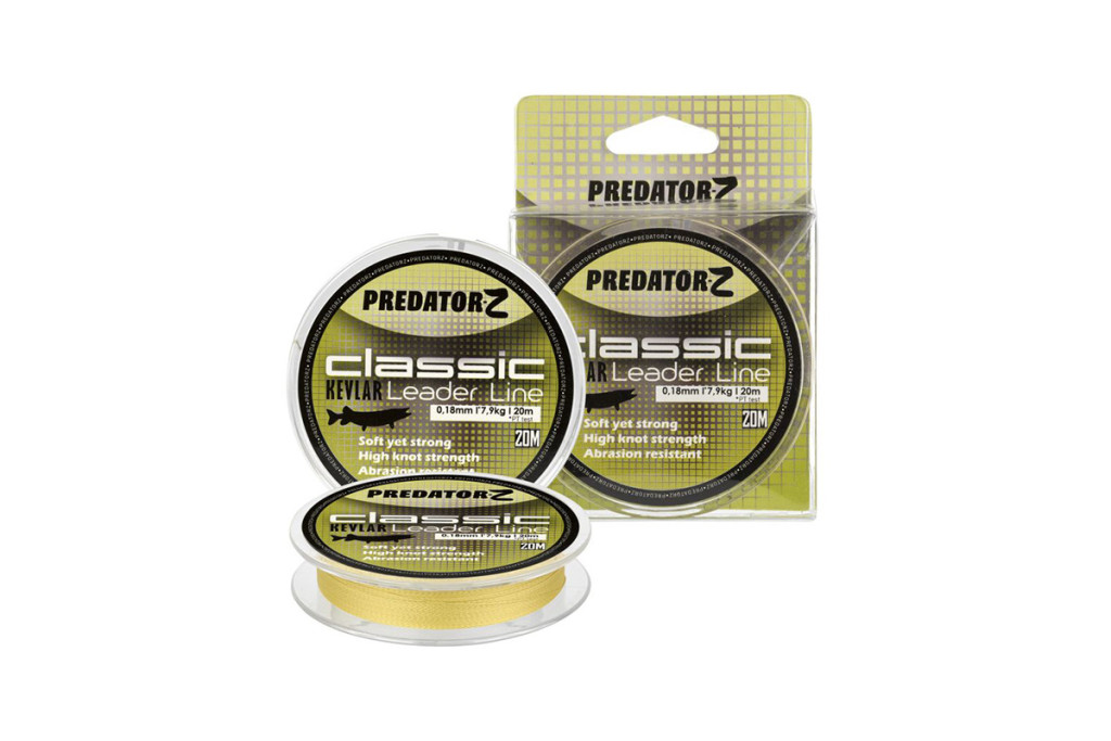Classic Kevlar Leader Line, 0,24mm, 15,00kg, 20m
