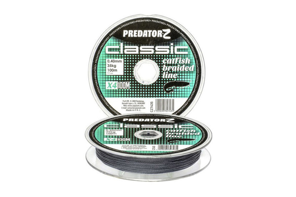 Predator-Z Calssic harcsázó zsinór, o 0,40 mm, 100 m, 35 kg, sötétszürke