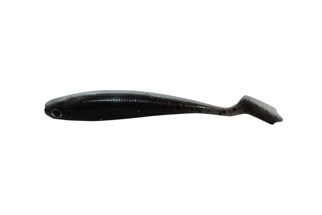 Predator-Z Ducking Killer gumihal fish with flavour, 9 cm, black, 5 pcs