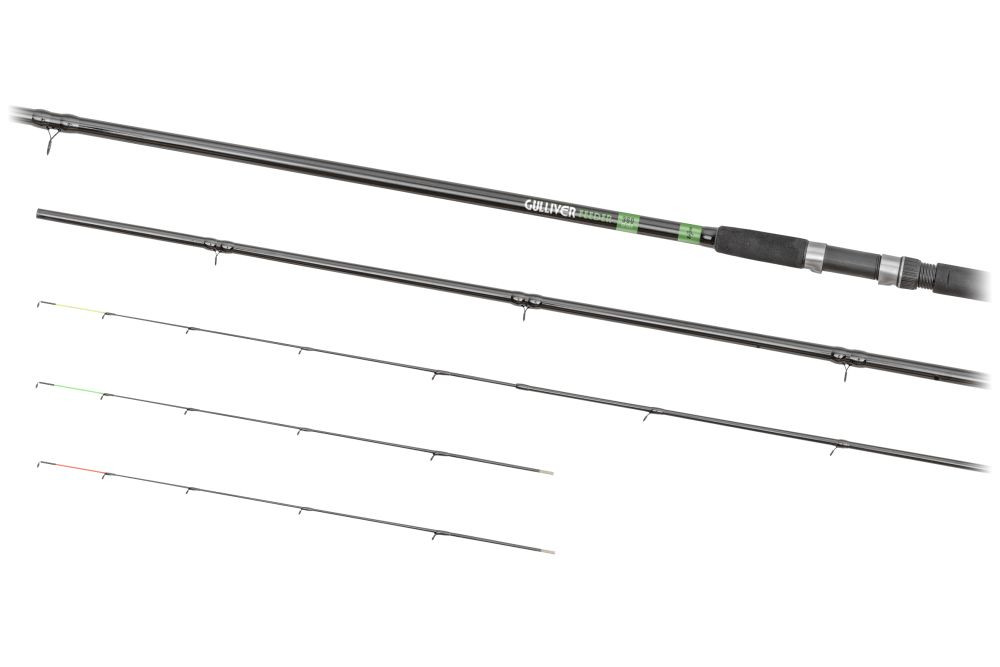 Carp Zoom Gulliver Feeder horgászbot, 360 cm, 60-120 g, 3+3 részes