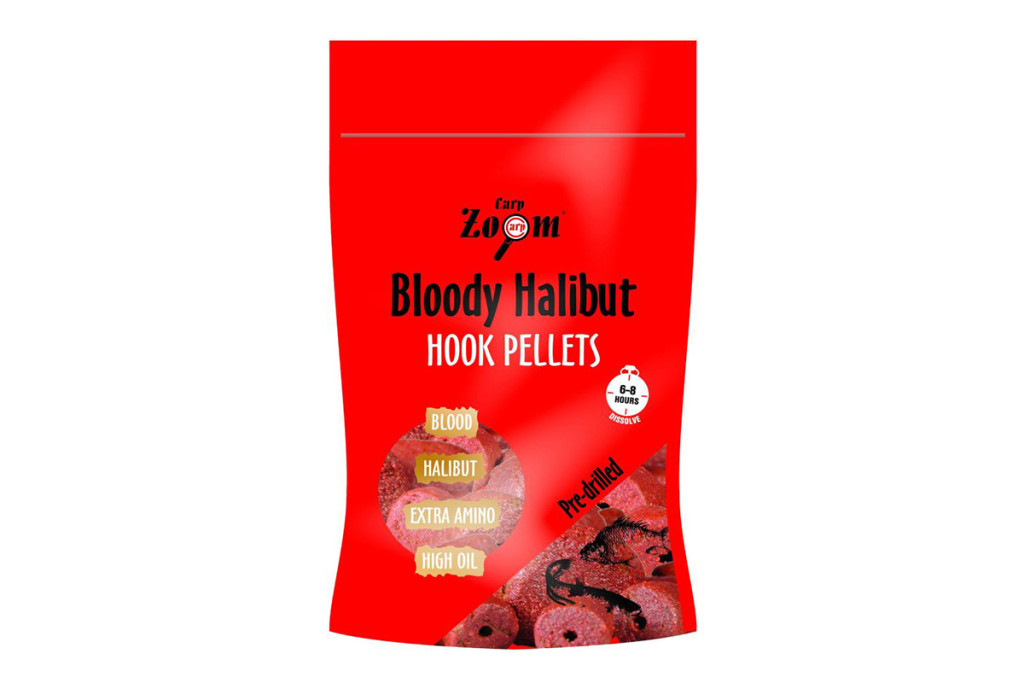 Strawberry Halibut Hook Pellets, 8 mm, 150g