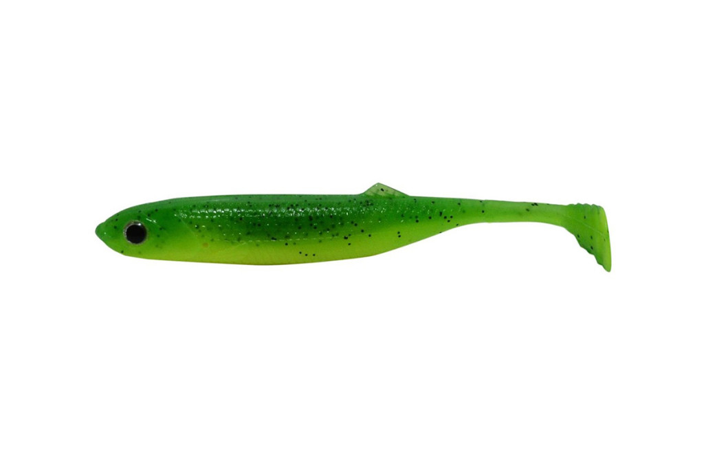 Predator-Z Longtail Killer gumihal fish with flavour, 10 cm, green, 5 pcs
