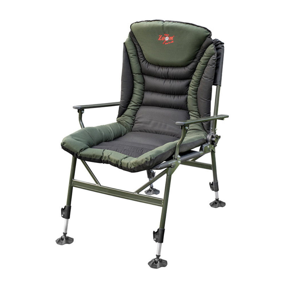 Carp Zoom Massive Fishing Chair with Armrests, 54x58x52/120 cm
