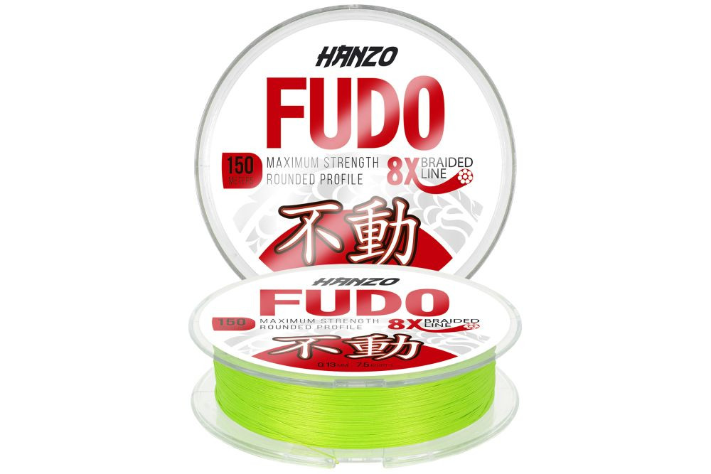 Hanzo Fudo Braided Line, 0,19mm, 11,8 kg, 150m