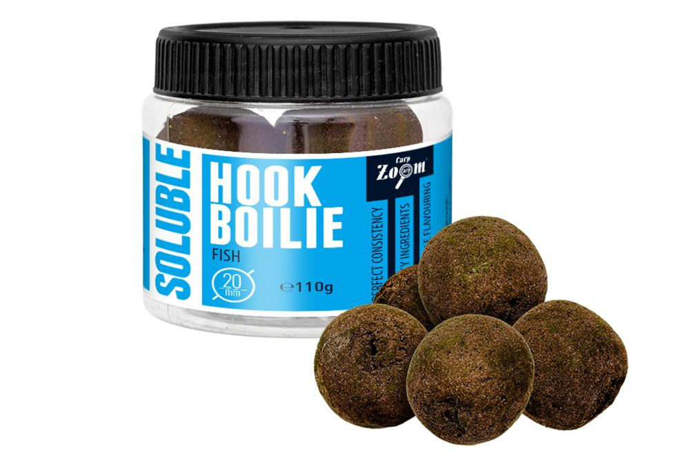 Carp Zoom Soluble Hook Boilie 20 mm, 110g, fish