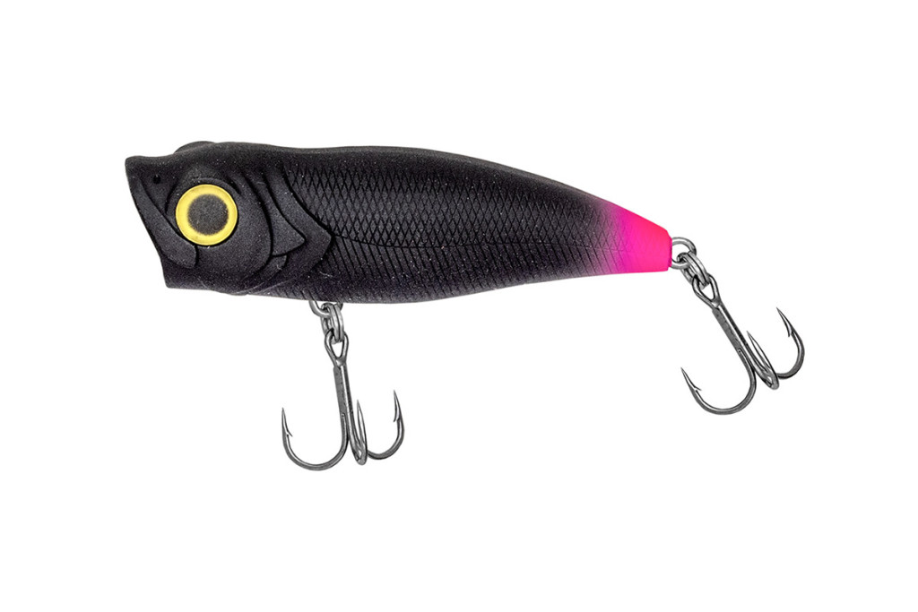Predator-Z PoppZoom wobbler, 5,5 cm, 5,6 g, fekete, rózsaszín black, úszó