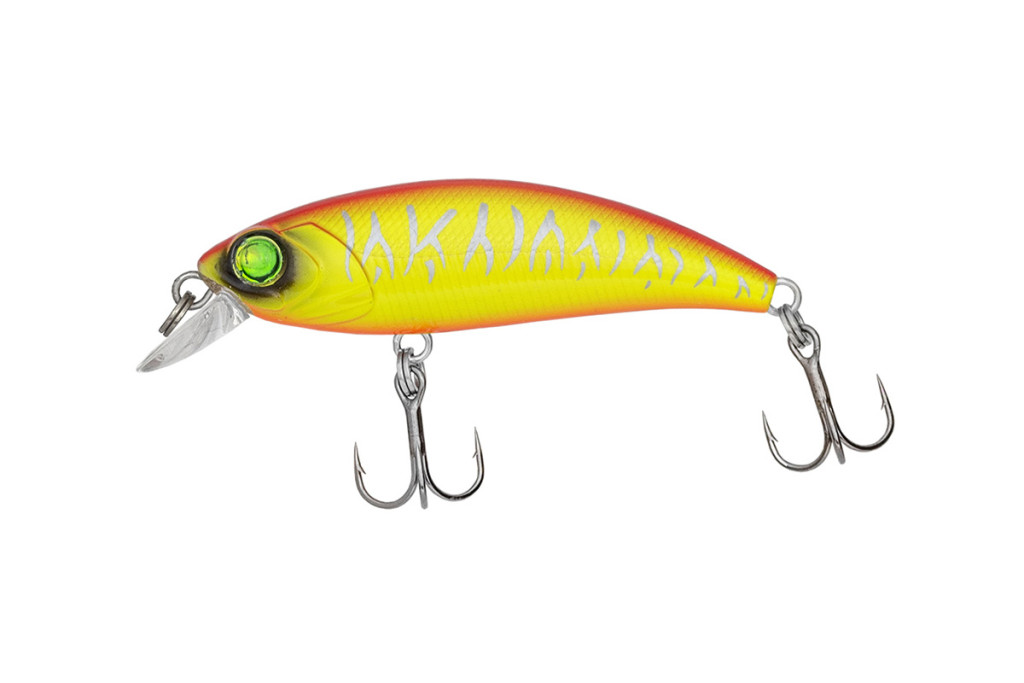 Predator-Z Immortal Shad wobbler, 5 cm, 4 g, fluo yellow, striped, uszo