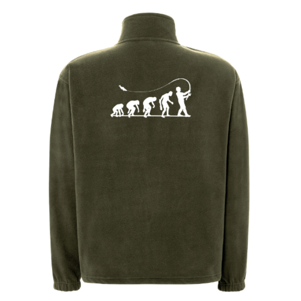 Carp Zoom Zippzáros polár felső, XL, sötétzöld