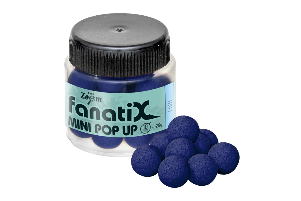 Carp Zoom Fanati-X Mini Pop Up horogcsali, 10 mm, fish, 25 g
