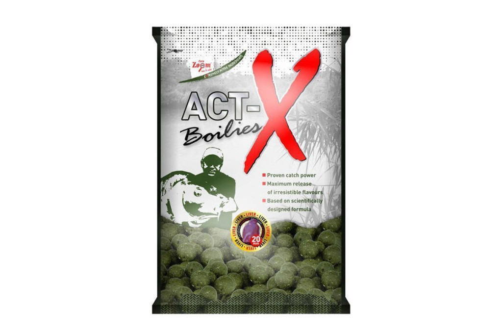 Act-X Boilies, 20mm, 800g, strawberry