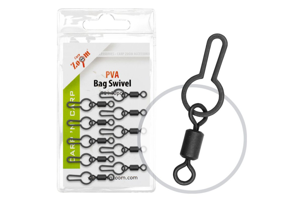 PVA Bag Swivel #4, 10pcs