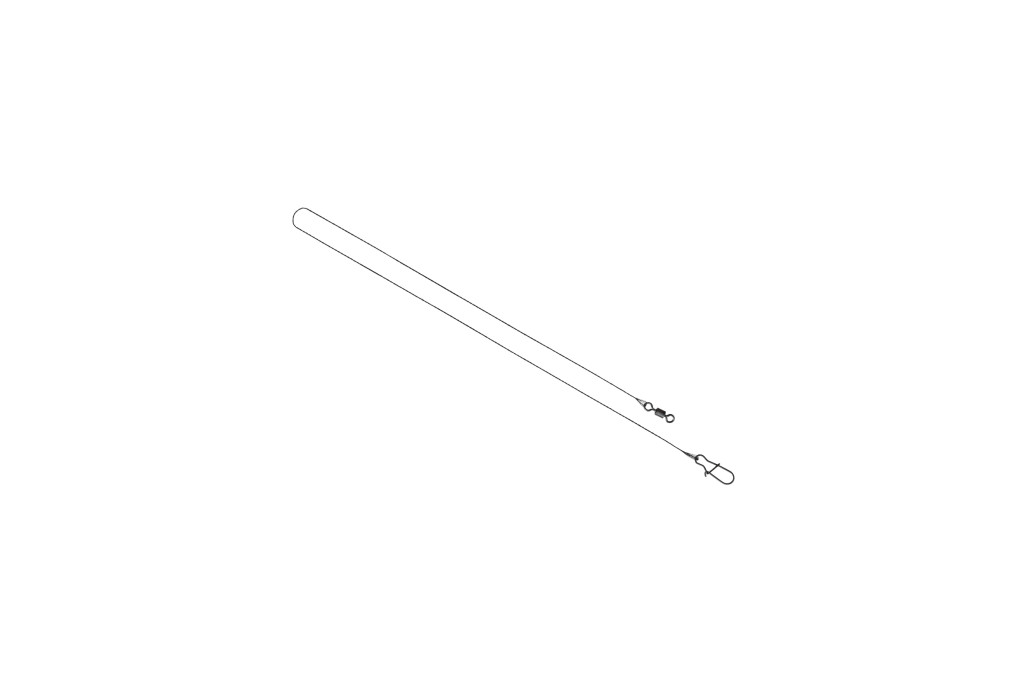 Predator-Z Wolfram Leaders 30 cm, 9 kg, 2 pcs