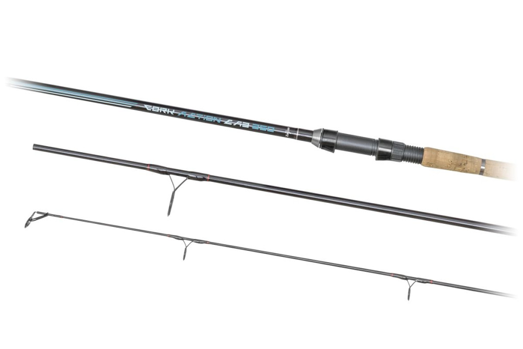 Cork Action CA3 fishing rod, 360cm, 3.0lb, 3 sections